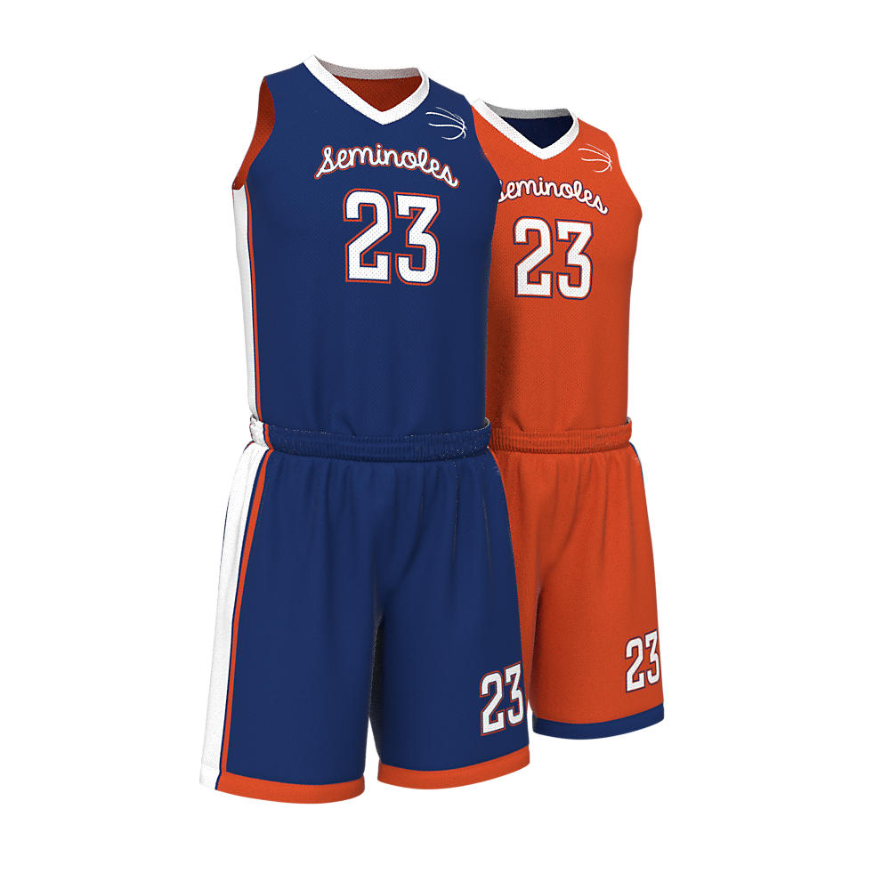 Basketball Uniform Design 5 – Front View